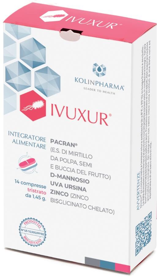 KOLINPHARMA SpA KolinPharma, Ivuxur, 14 Compresse