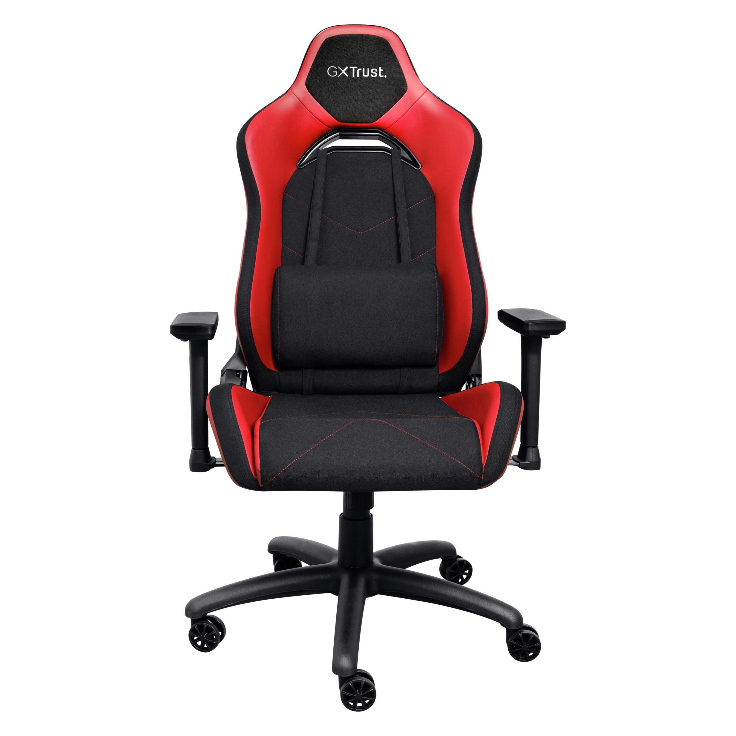 Trust GXT714 RUYA Gaming-Stuhl Schwarz/Rot (25064)