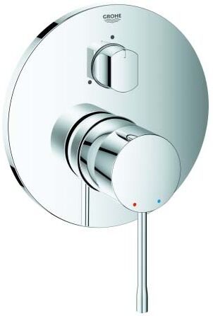 Grohe Essence set de finition 24169001 raccord encastré avec inverseur 3 voies, chromé