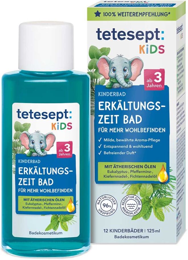 Tetesept Kinderbad Erkältungszeit Bad 125ml