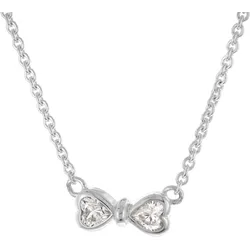 trendor 28343 Damen-Kette 925 Silber Rhodiniert Zirkonia Collier
