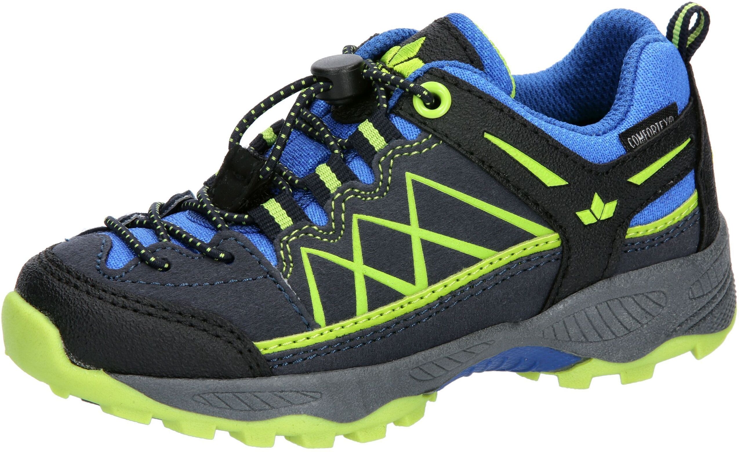 Outdoorschuh LICO "Outdoorschuh Griffin Low", Jungen, Gr. 27, blau, Synthetik, Schuhe Outdoorschuh blau 27