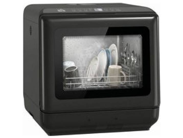 Pour petite cuisine et studio vaisselle impeccable lave-vaisselle compact 4 couverts avec réservoir 6L 5 programmes