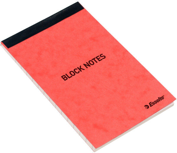 Esselte Notesblok   130x80 Mm   50 Ark