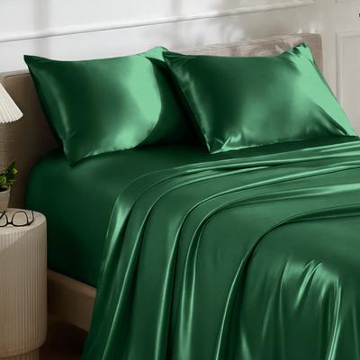 Bare Home Poly Satin Sheet Set