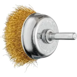 PFERD TOOLS Topfbürste ungezopft TBU Messing-Draht für Bohrmaschine - 43740164