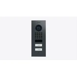 DoorBird D1102V Unterputz IP Video Türsprechanlage Anthrazitgrau seidenmatt