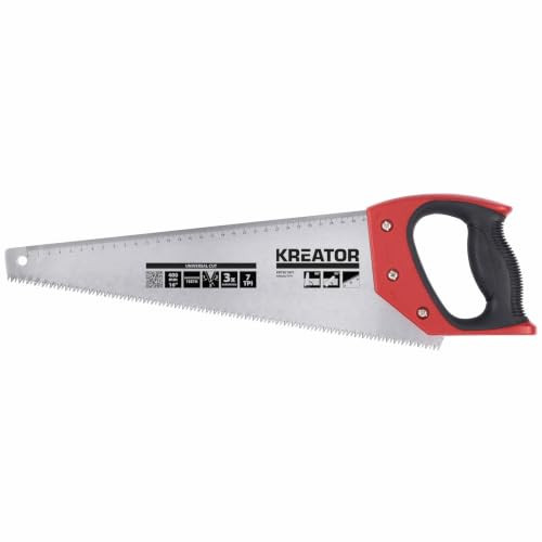 Kreator KRT801001 Handzaag met 40 cm zaagblad en 7 TPI