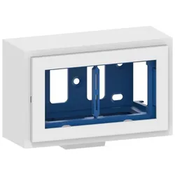 GGK 16720 Leerdose 2-fach Mini 12x30mm-9010, Kunststoff hfr, alpinweiß Mini 10x30L-D2 Mini10x30LD2