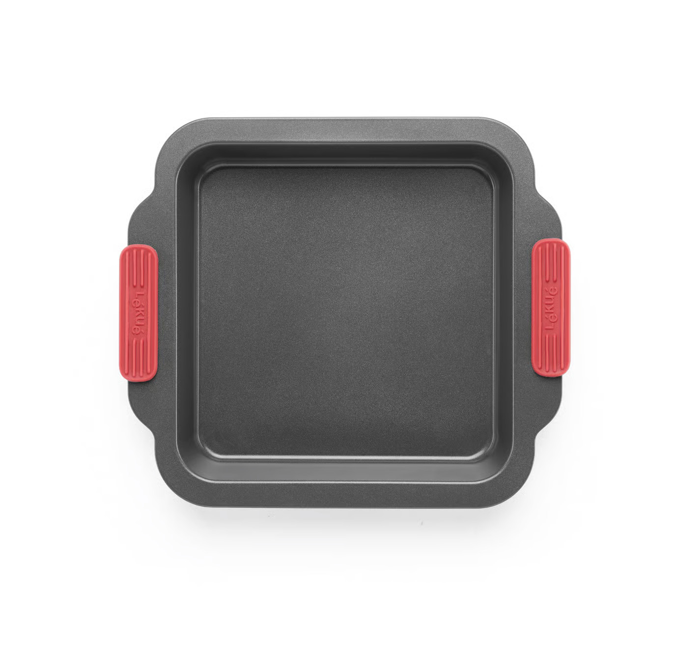 Lékué vierkante ovenschaal non-stick Rood