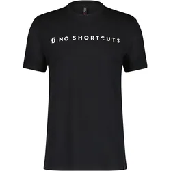 Scott Sports, Herren, Velotrikot, No Shortcuts S/S (M), Schwarz, M