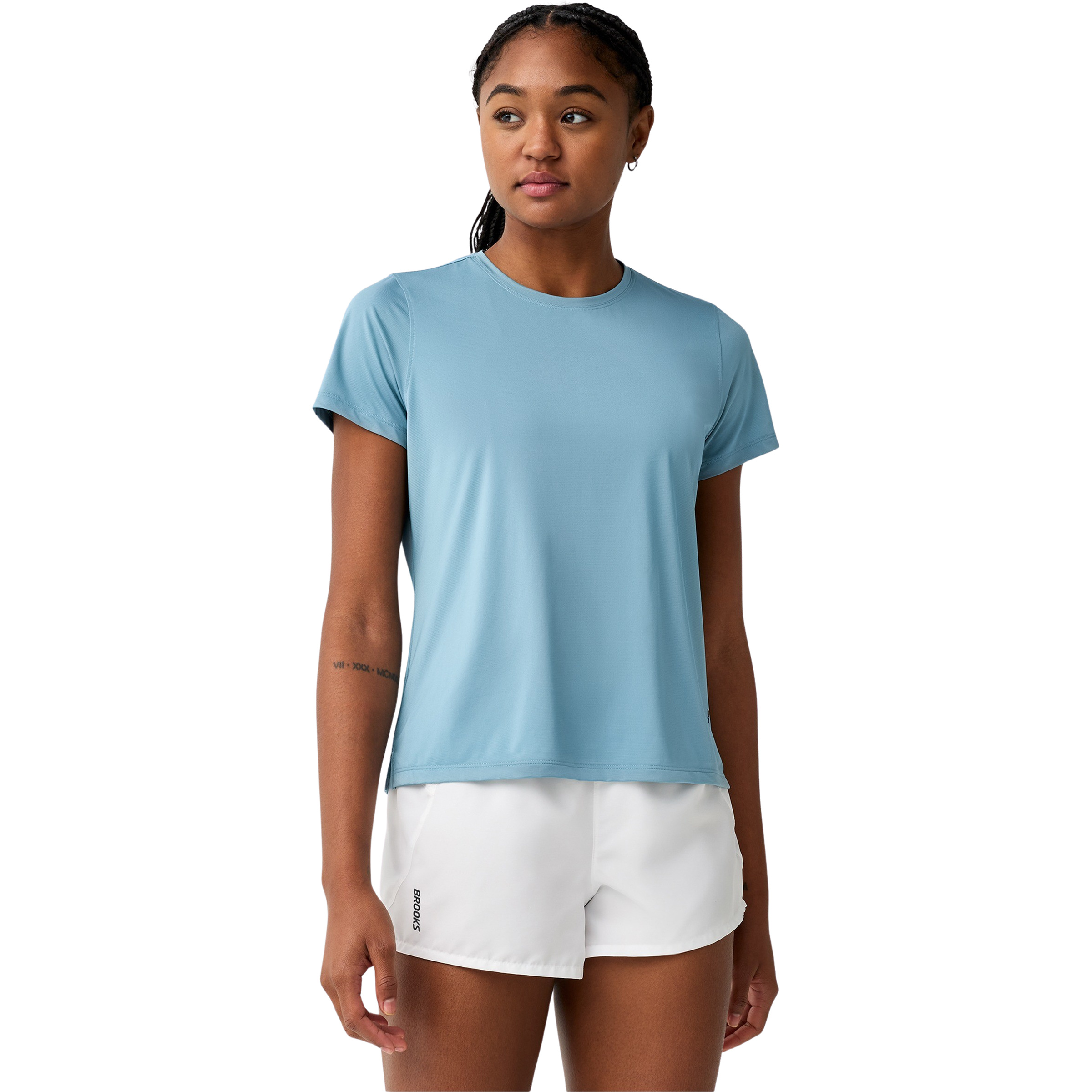 Brooks Dash Damen T-Shirts weiss Größe XL Schnell trocknend