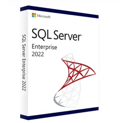 Microsoft SQL Server 2022 Enterprise | 2 Core Lizenz | Hochleistungs-Datenbankplattform für Enterprise-Umgebungen