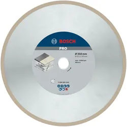 Bosch Professional Zubehör, Sägeblatt, PRO Ceramic Diamanttrennscheibe, 350 x 30/25,4 mm