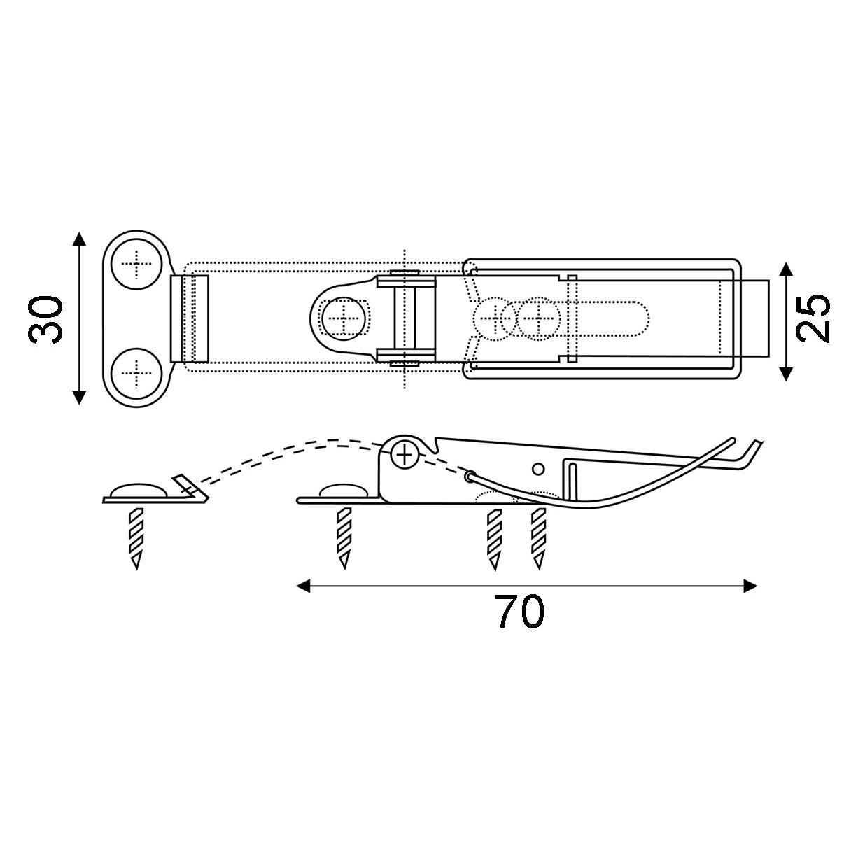 Werkstarck Tischplattenverbinder (1 Stk.) (24.03.003-5)