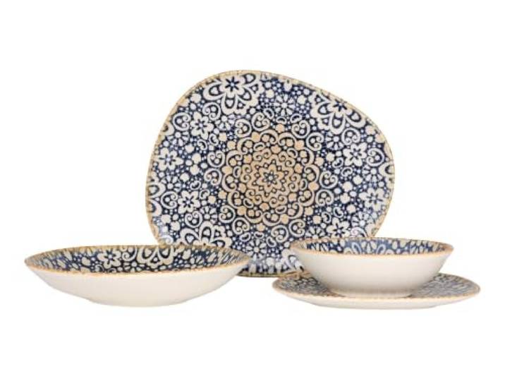 Bonna Geschirrset - Alhambra - 24 teilig - 6 Personen - Porzellan