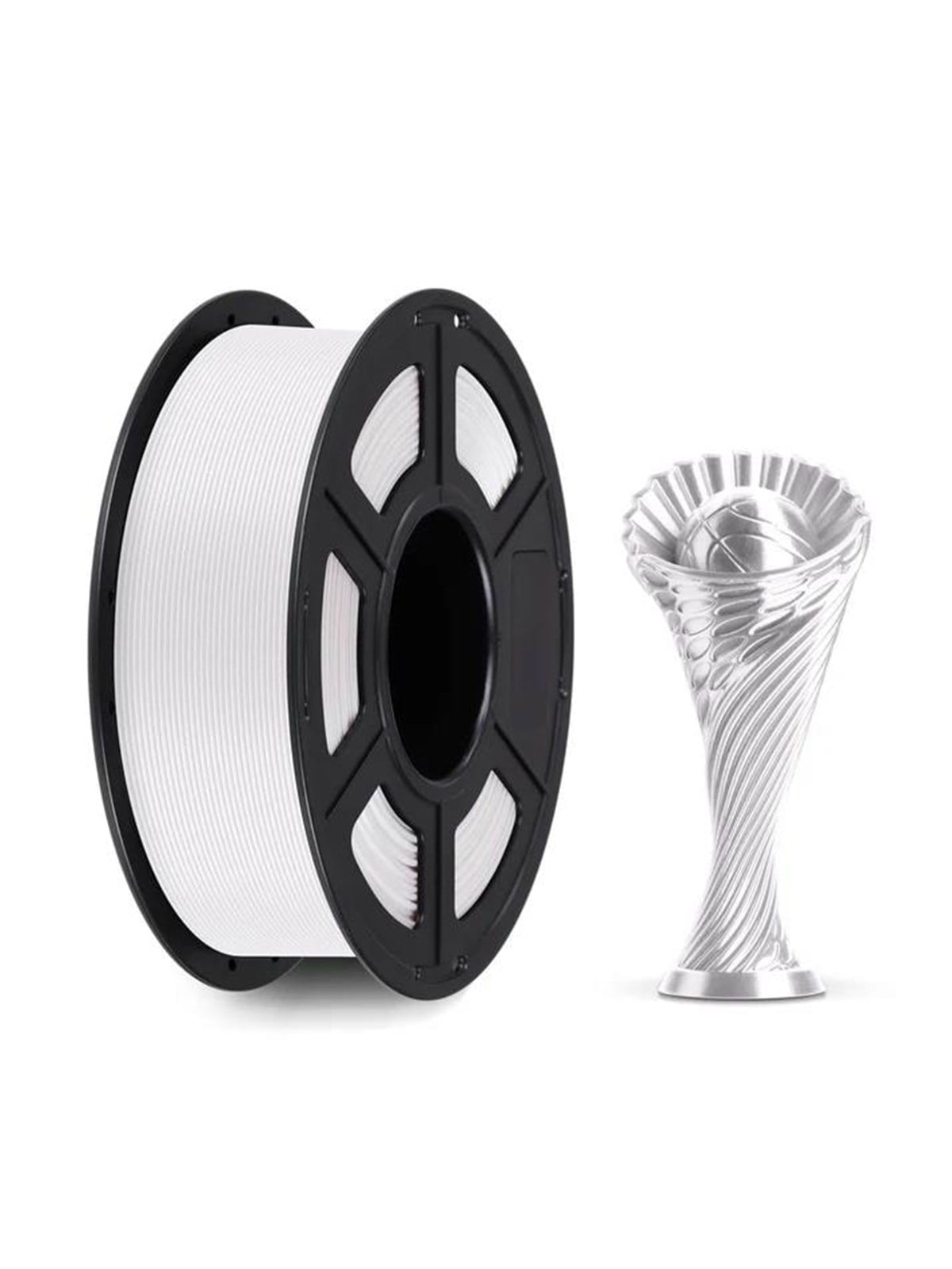 ANYCUBIC PLA Silk 1.75 mm 1 KG Silk White, 1kg