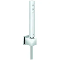 Wandhalterset Euphoria Cube Stick 27702 15l mit Wandbrausehalter chrom