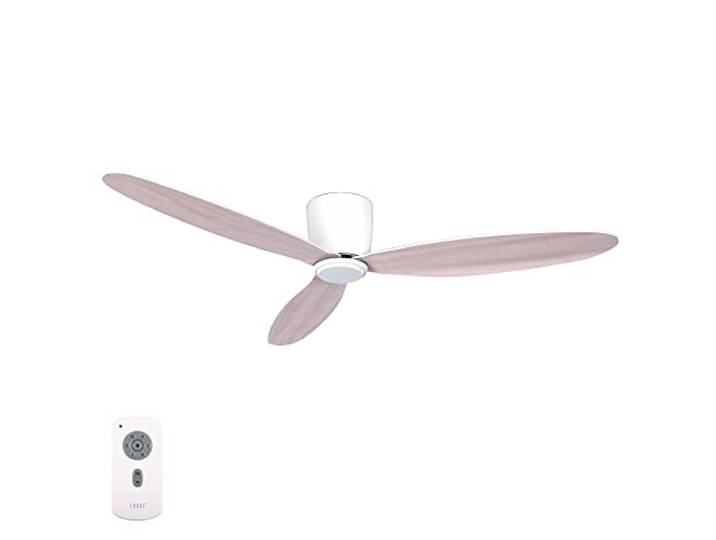 LUCCI AIR Airfusion Radar Ventilateur de plafond avec télécommande Blanc Ø 106 cm