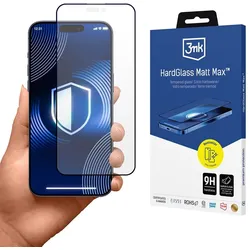 3mk HardGlass Matt Max - matt gehärtetes Glas für iPhone 17 Pro Max