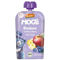 Mogli Quetschie Blaubeere demeter