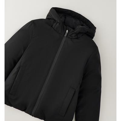 Outdoorjacke IDO "BOY JACKET", Jungen, Gr. 128, schwarz, 100% Polyester, Jacken Outdoorjacke