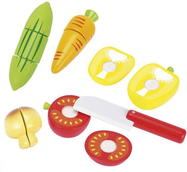 Légumes en bois avec scratch - Goki