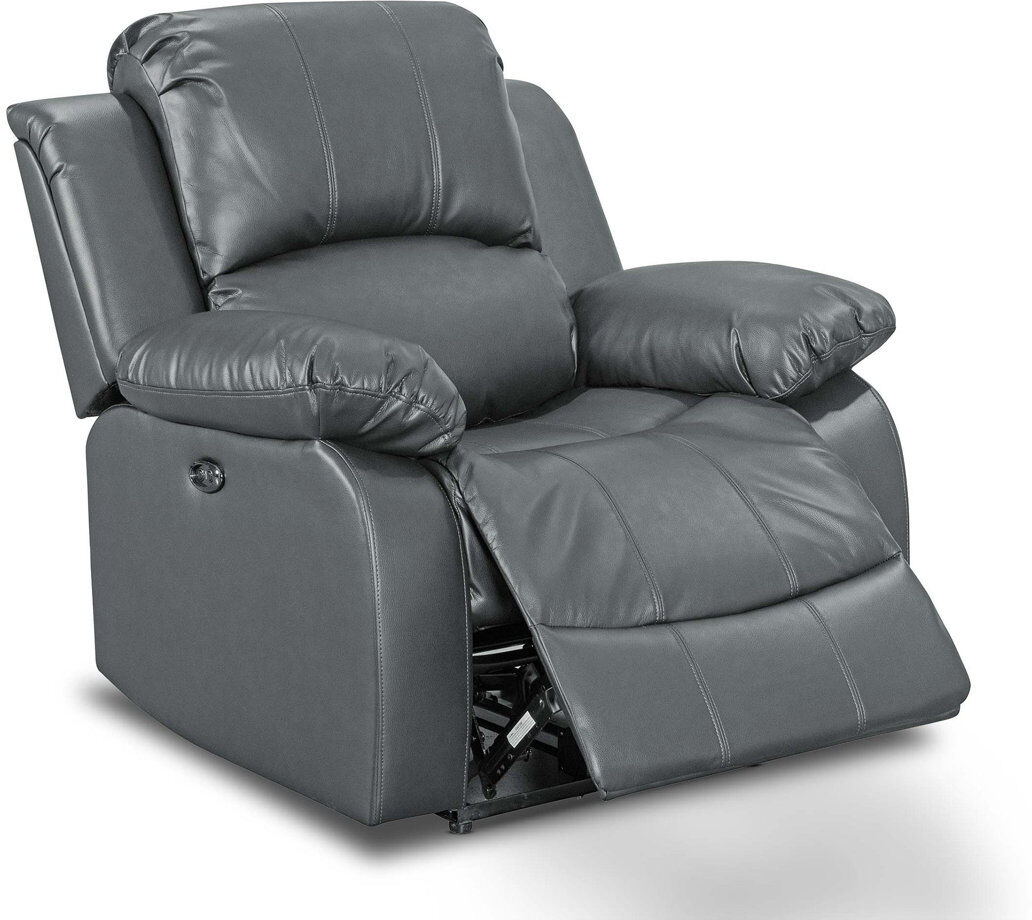 ClassicLiving Englewood 98cm Wide Standard Recliner Grey 100cm H X 98cm W X 98cm D