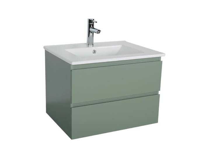 Meuble simple vasque 60cm + vasque