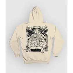 The Dudes People In Fire Hoodie almond milk Gr. M