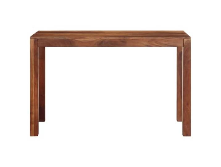 HKQWPBF Esstisch 120x60x76 cm Massivholz Akazie Massivholz Akazie, robuste Tischplatte, pflegeleicht, feuchtes Tuch, Unikat Maserung