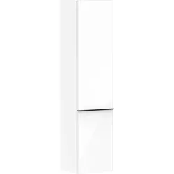 Hansgrohe Xelu Q Hochschrank Weiß Hochglanz 400x350 mm, Türanschlag links