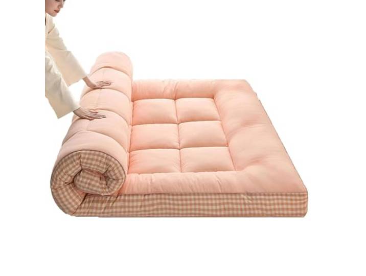 WNRLL 09,150x200cm(59x79 inch), Japanische Bodenmatratze, Verbesserte Dicke Faltbare Matratze Futon Schlafsofa Klappbare Bodenmatratze Tatami Matratze, rutschfest und atmungsaktiv