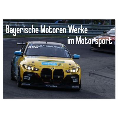 Bayerische Motoren Werke im Motorsport (Wandkalender 2026 DIN A4 quer), CALVENDO Monatskalender