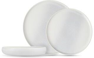Cloud Terre Iceland Stoneware, 12 Piece Dinnerware Set (Service for 4), Thermal White