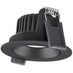 Ledvance Einbau-Downlight "SPOT ADJUST DIM" 8W 930 36° Ø 81mm Schwarz (Lichtleistung einstellbar)