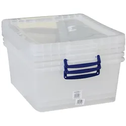 Really Useful Box, Aufbewahrungsbox, Aufbewahrungsboxen (17.50 l, 3x, 46 x 38 x 19.50 cm)