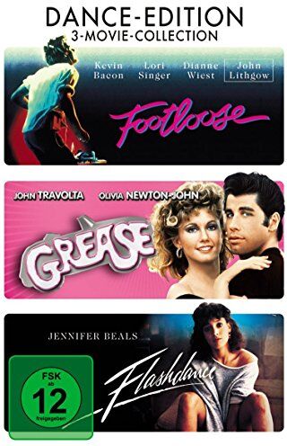 Adrian Lyne - Footloose - Grease - Flashdance - 3 DVD Set - Preis vom 11.10.2026 15:43:13 h