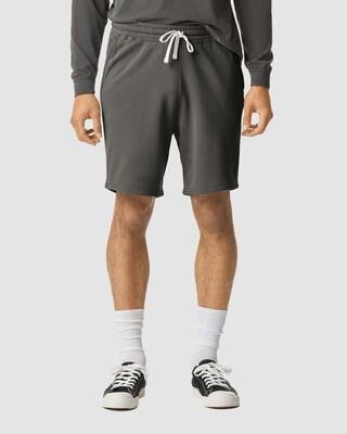 Comfort Colors 1468CC Men's Garment-Dyed Lightweight Fleece Sweat Shorts in Pepper size 2XL   Cotton