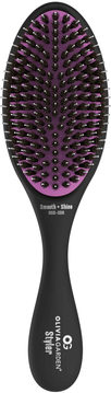 Olivia Garden Black Recycled Plastic Smooth & Shine Brush Styler