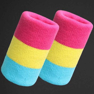 Clever Finds Colorful Cotton Sports Sweatband Wrist Support For Gym Running And Tennis c
