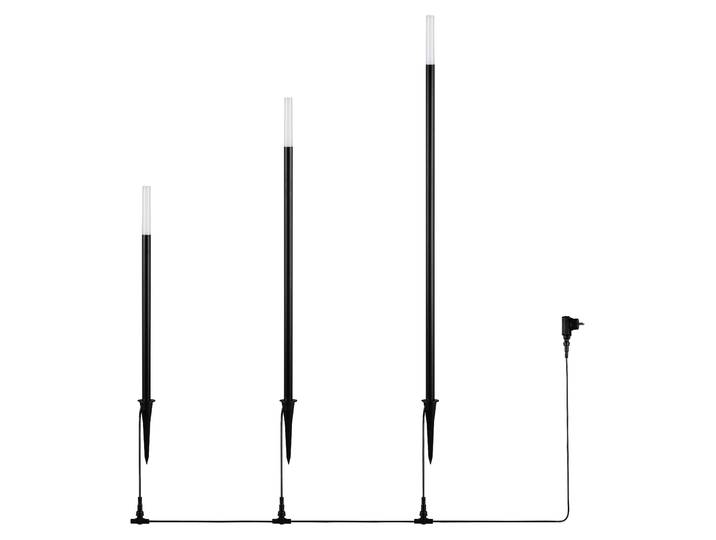 Reality Leuchten 3er-Set LED-Gartenleuchte STICK