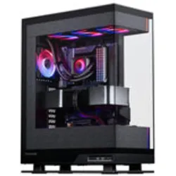 Phanteks Evolv X2 Matrix (ATX, E-ATX, mATX, Mini-ITX), PC Gehäuse, Schwarz
