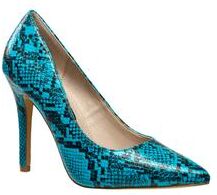 Women's Sierra Pump by French Connection in Green Snake (Size 7 M)