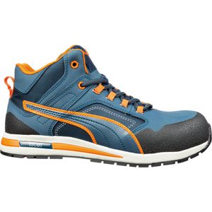 Puma-Safety Sicherheitsschuhe Crosstwist Mid, S3, Stiefel, Fiberglaskappe, Echt Leder, Gr. 45