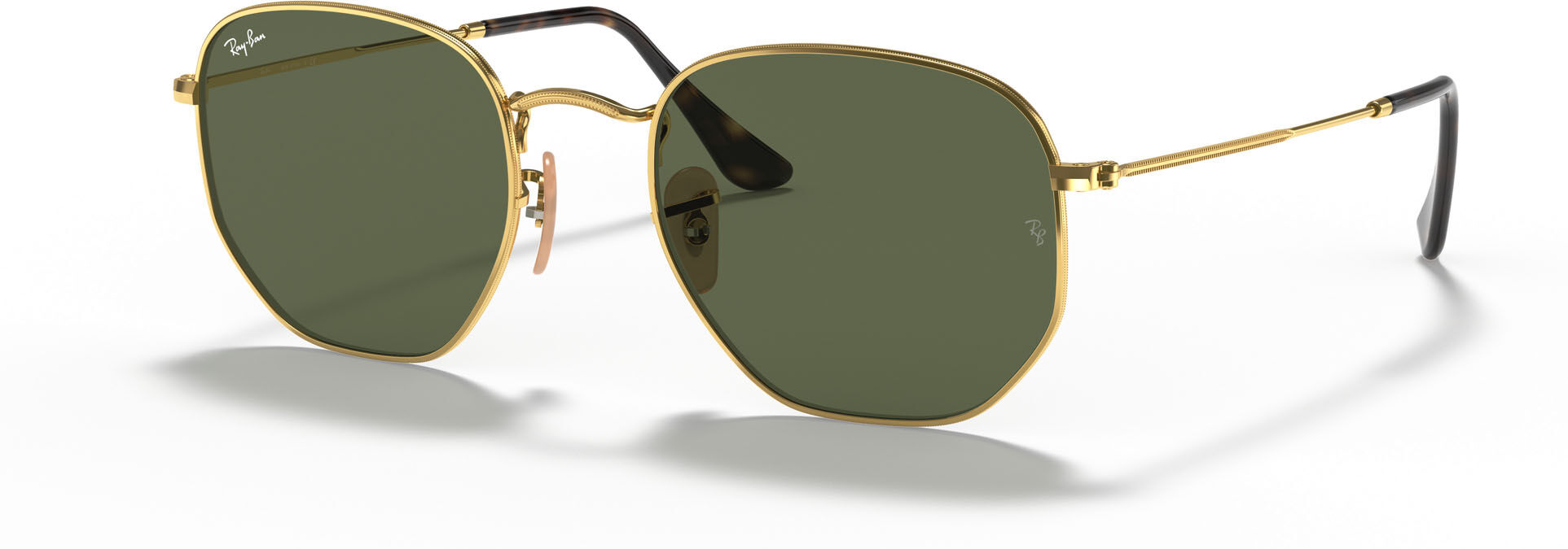 Sonnenbrille Ray-Ban Hexagonal Flat Lenses RB 3548N (001) Damen