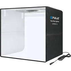 Puluz 50cm LED shadeless tent PU5051EU (Aufnahmebox), Studioausrüstung Zubehör, Gold, Orange, Blau, Rot, Grün, Weiss, Schwarz, Braun, Violett, Pink, Gelb, Grau