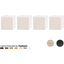 Hasena Boxspring Füsse Ivio 20 cm / Eiche sägerauh natur