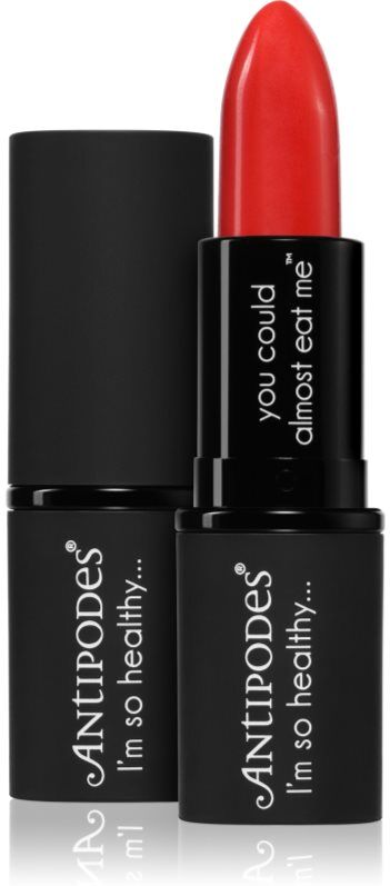 Antipodes Moisture-Boost Natural Lipstick nourishing lipstick shade West Coast Sunset 4 g