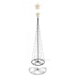 Gravidus Garten-Weihnachtsbaum Weihnachtsbeleuchtung Garten Baum 180cm